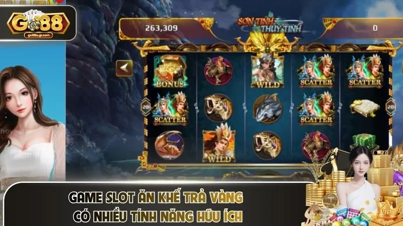 Game slot ăn khế trả vàng có nhiều tính năng hữu ích