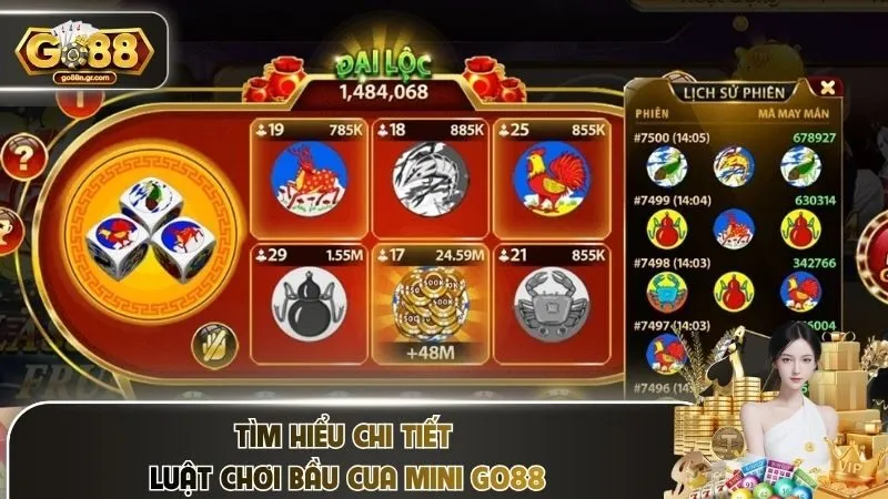 Tìm hiểu chi tiết luật chơi bầu cua mini Go88