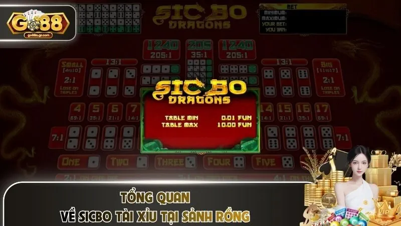 Tổng quan về sicbo tài xỉu tại sảnh rồng 